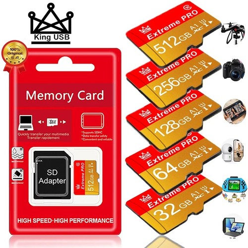 Memory card 128gb 256gb - 256gb, 1tb